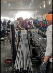 28/12/21: Apar Rust Preventive Oil trial at Pipe manufacturing plant